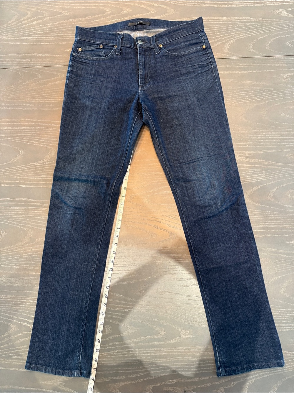 Joe's Jeans Straight-Leg Dark Indigo Jeans